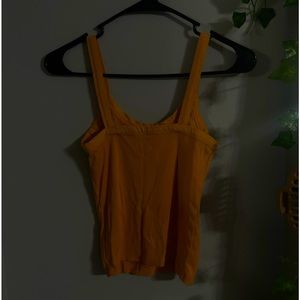 Orange tank top